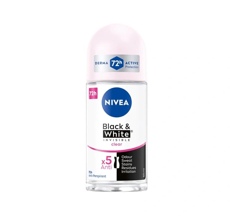 Black&White Clear antyperspirant roll-on dla kobiet
