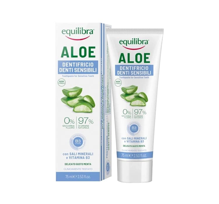 Aloe pasta do wrażliwych zębów i dziąseł