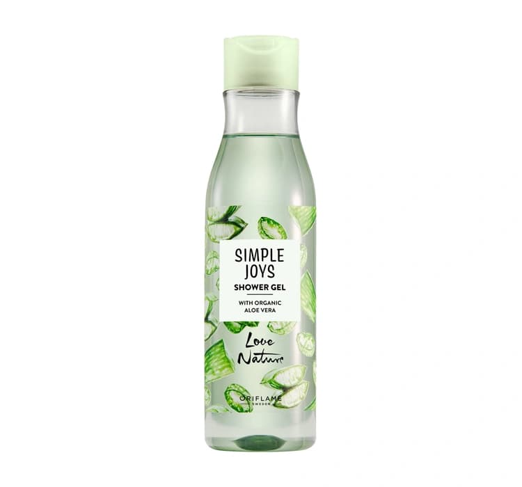 Love Nature Simple Joys żel pod prysznic Aloe Vera