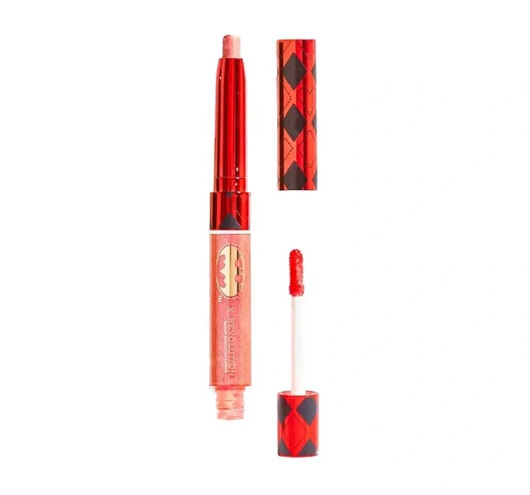 Makeup Revolution x DC dwustronny metaliczny cień do powiek Pretty Villain