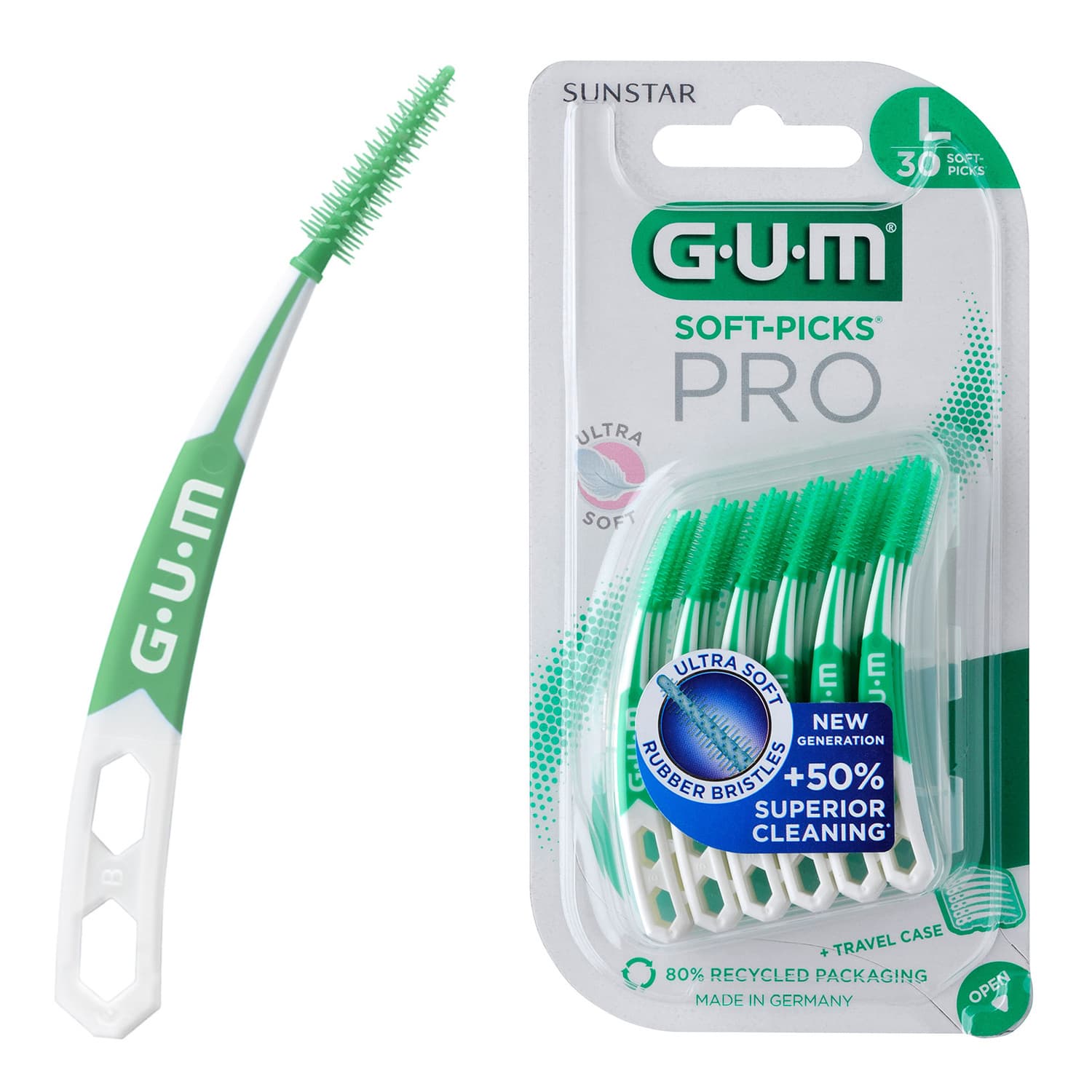 Soft-Picks PRO ultra miękkie gumowe szczoteczki międzyzębowe