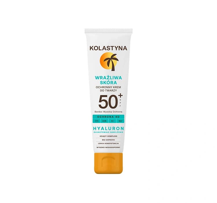 Wrażliwa Skóra ochronny krem do twarzy SPF50+