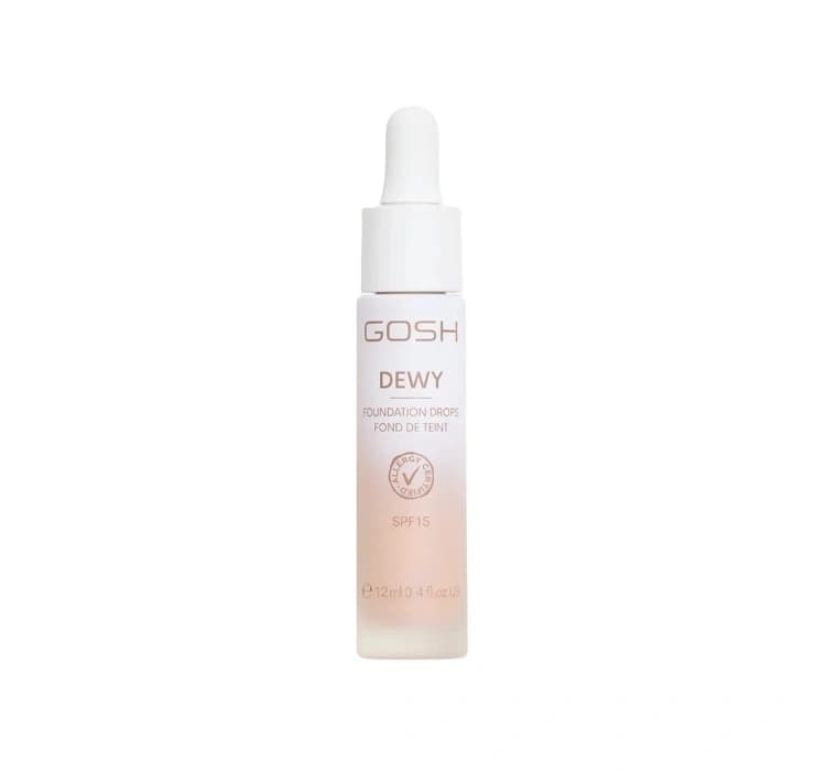 Gosh Dewy rozświetlający podkład do twarzy w kroplach 006