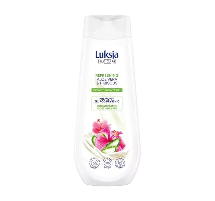 Silk Care kremowy żel pod prysznic Aloes i Hibiskus