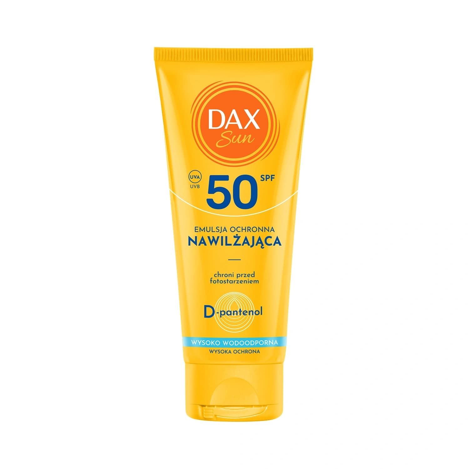 emulsja ochronna nawilżająca SPF 50 z D-pantenolem