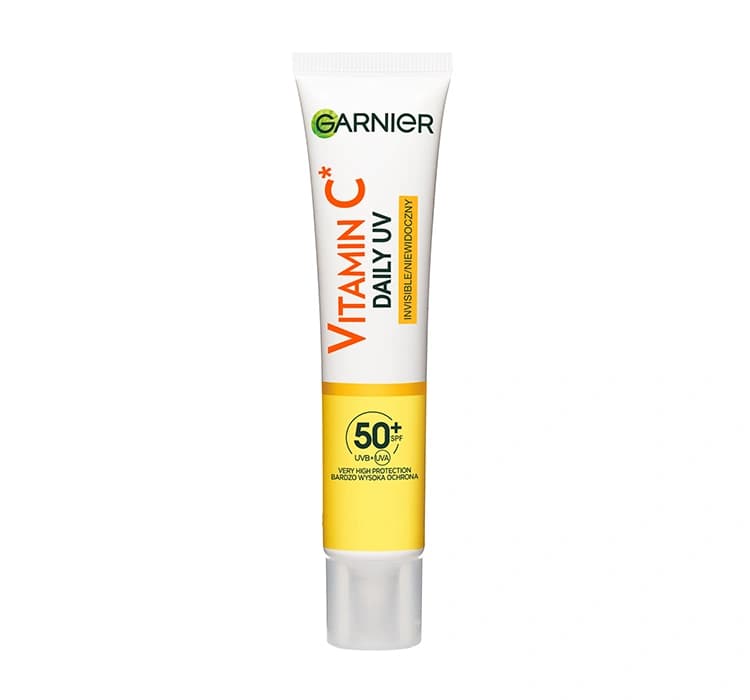 Vitamin C Daily UV rozświetlający fluid do twarzy SPF50+ Invisible