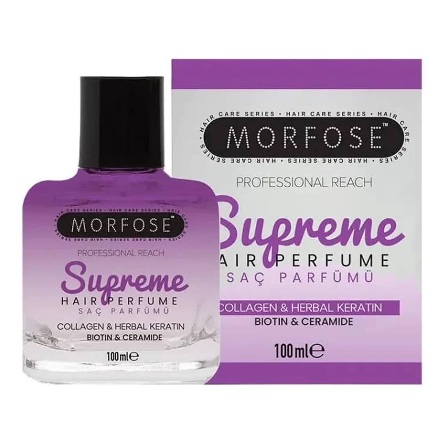 Supreme perfumy do włosów z kolagenem i roślinną keratyną