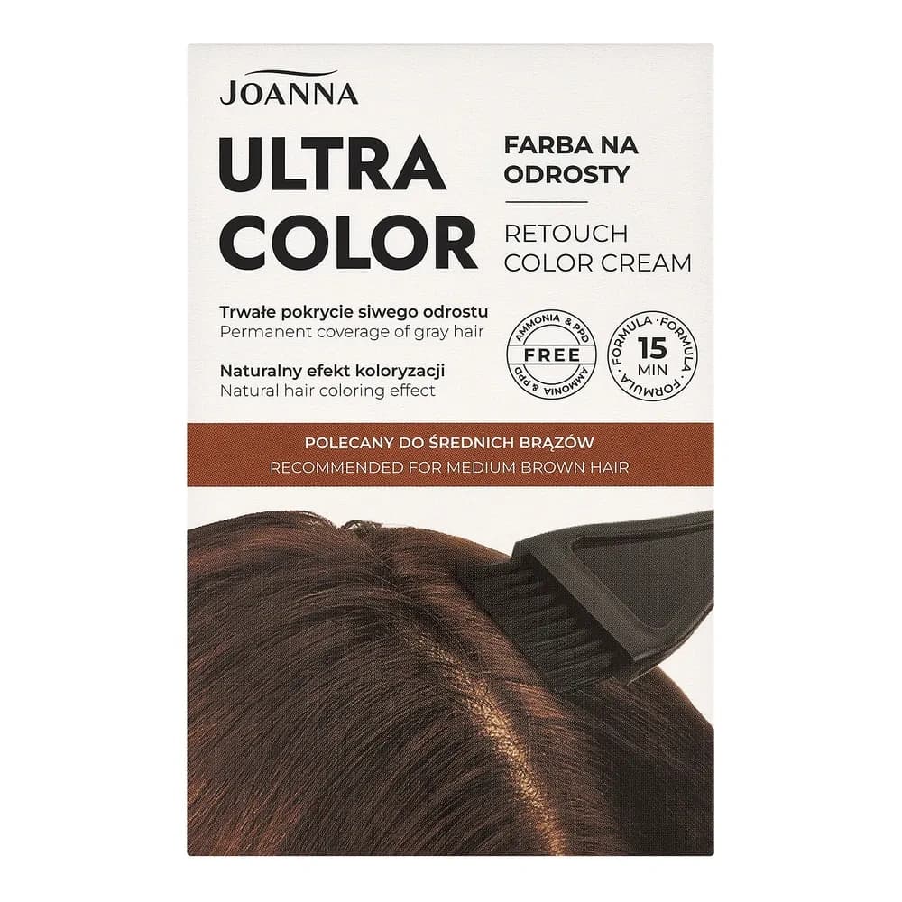 Ultra Color farba na odrosty do średnich brązów