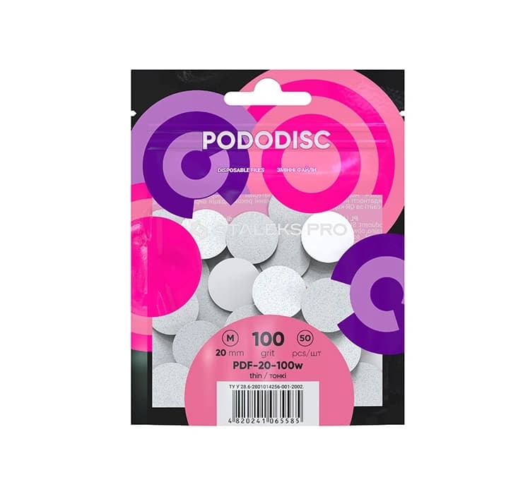 Pro Pododisc wymienne nakładki ścierne do pododysku M/20 mm 100 grit