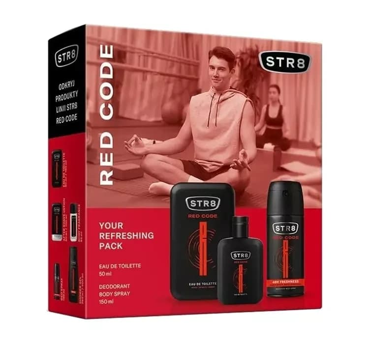 Red Code woda toaletowa + dezodorant spray