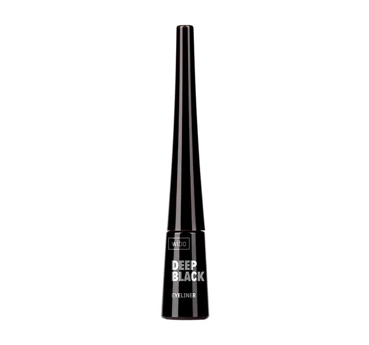 Deep Black płynny eyeliner w pędzelku Black