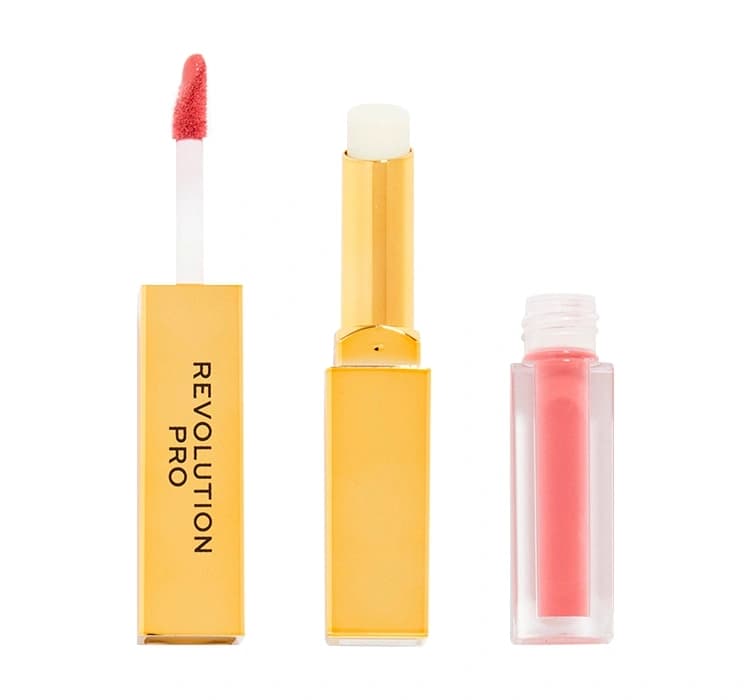 Revolution Pro Supreme Stay 24H Lip Duo pomadka do ust 2w1 Tease +