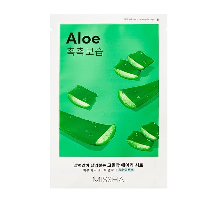 Airy Fit Sheet Mask Aloe nawilżająco-uelastyczniająca maseczka w płachcie