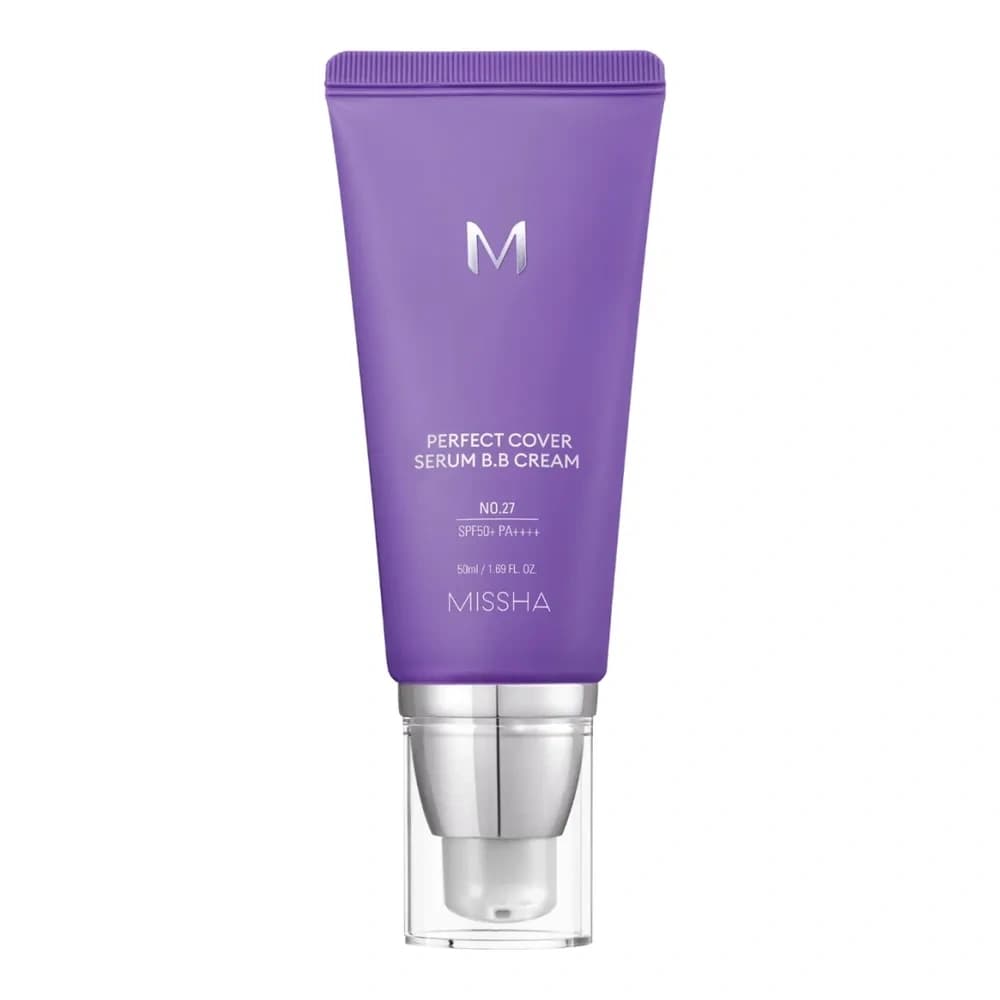 M Perfect Cover Serum BB Cream SPF50+ PA++++ krem BB z serum 27 Honey Beige