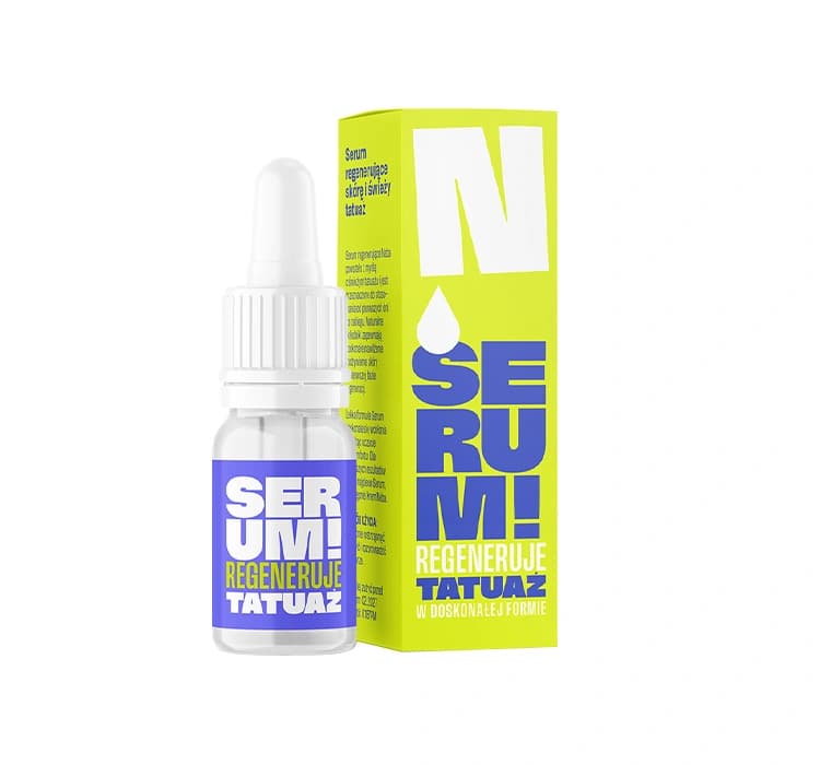 serum regenerujące do świeżego tatuażu