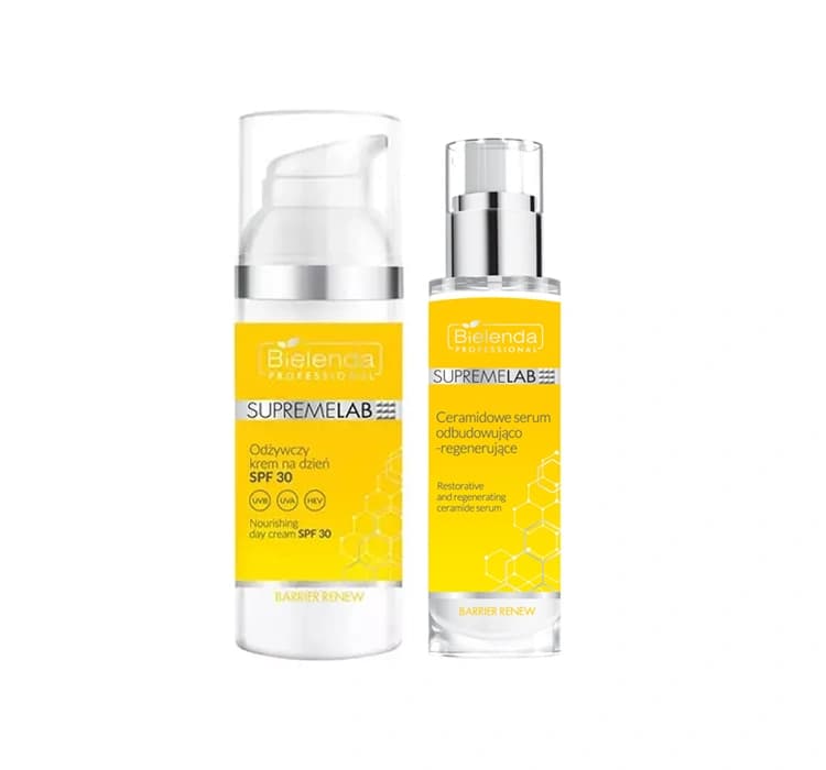 Supremelab Barrier Renew zestaw krem na dzień SPF30 + serum
