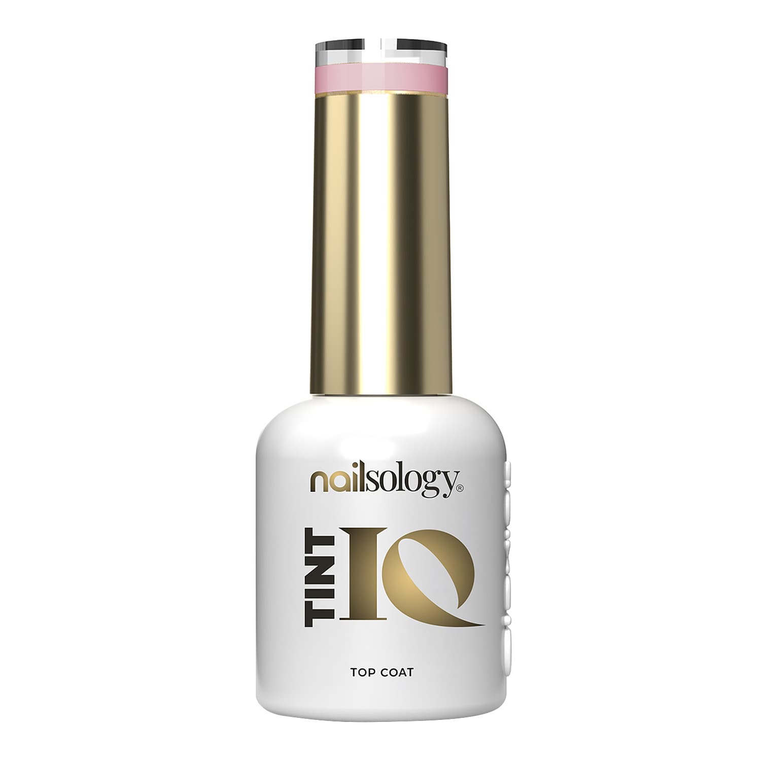 Nailsology TintIQ Top Coat top hybrydowy z efektem koloru TT02 Iconic Nude