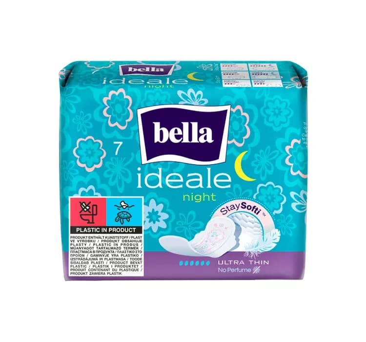 Ideale Staysofti Night podpaski higieniczne ze skrzydełkami