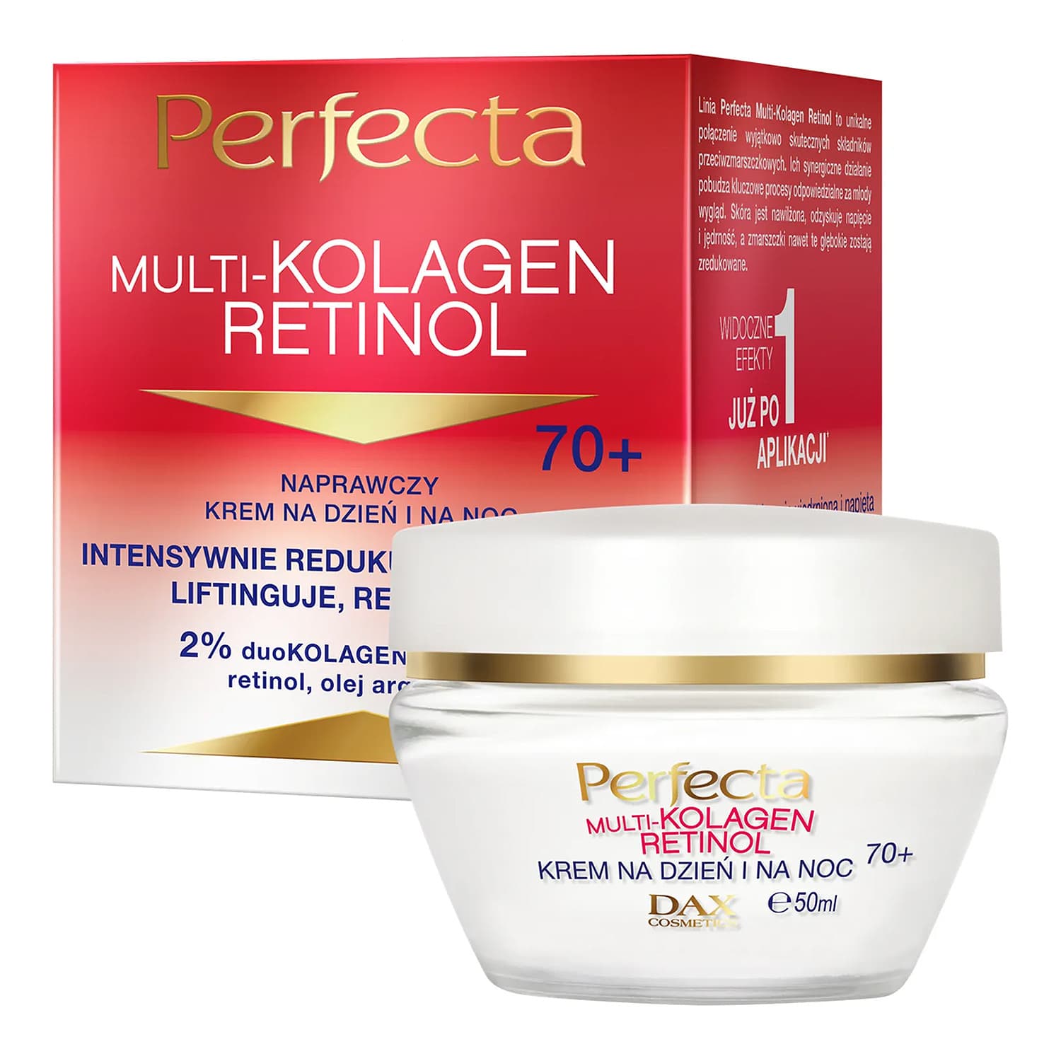Multi-Kolagen Retinol krem naprawczy na dzień i na noc 70+