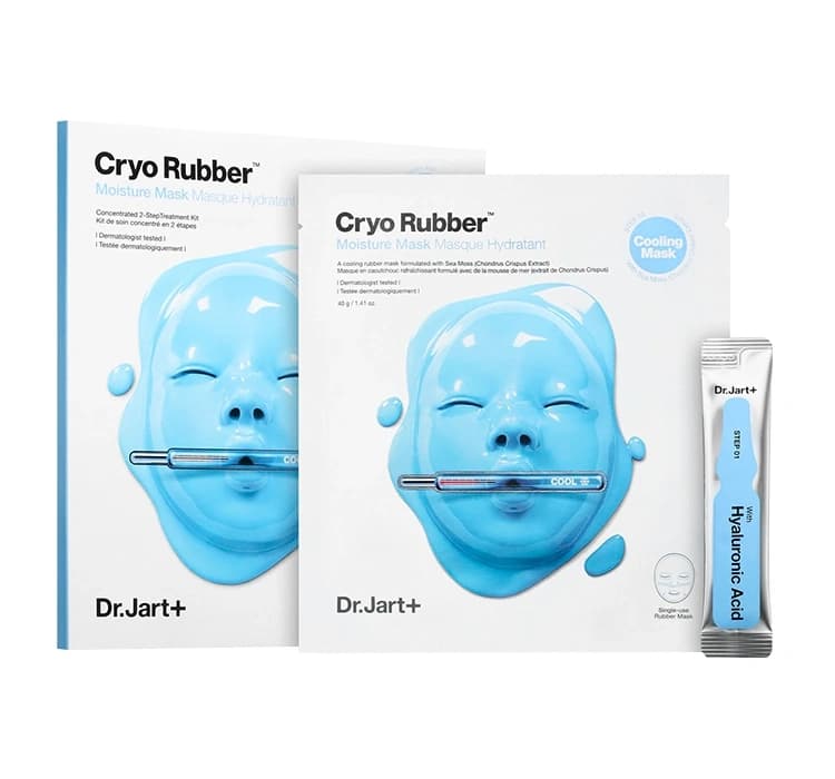 Cryo Rubber Moisture nawilżająca maska na płachcie
