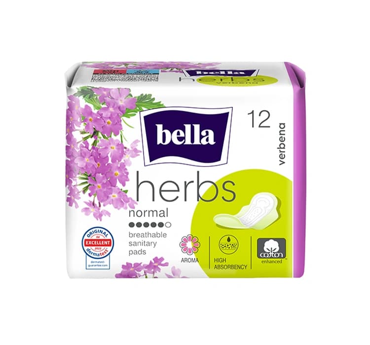 Herbs Werbena podpaski higieniczne ze skrzydełkami