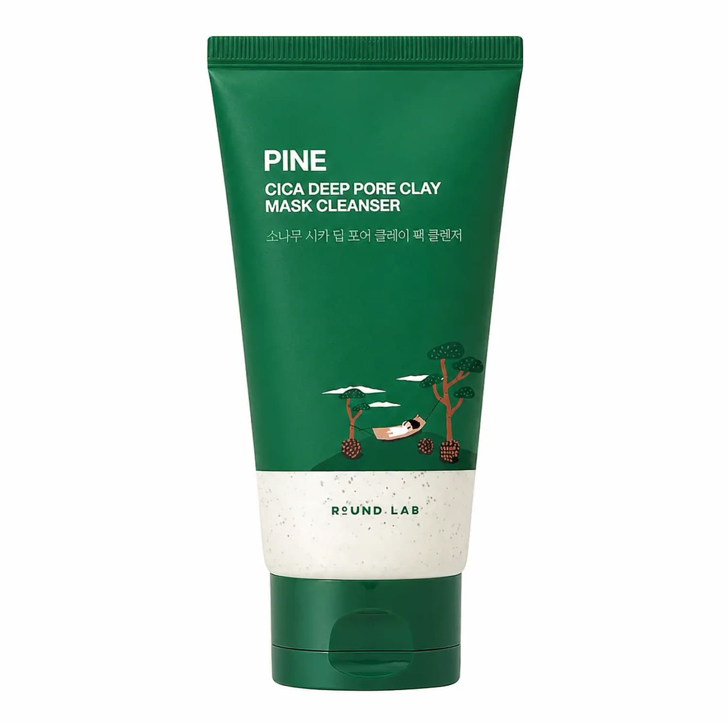 Pine Cica Deep Pore Clay Mask Cleanser glinkowa maska do mycia twarzy oczyszczająca pory
