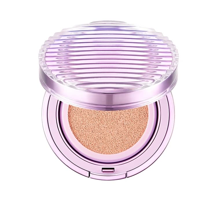 Glass Skin Cushion wygładzająco-ochronny podkład z filtrem SPF40 PA++ 21N Ivory