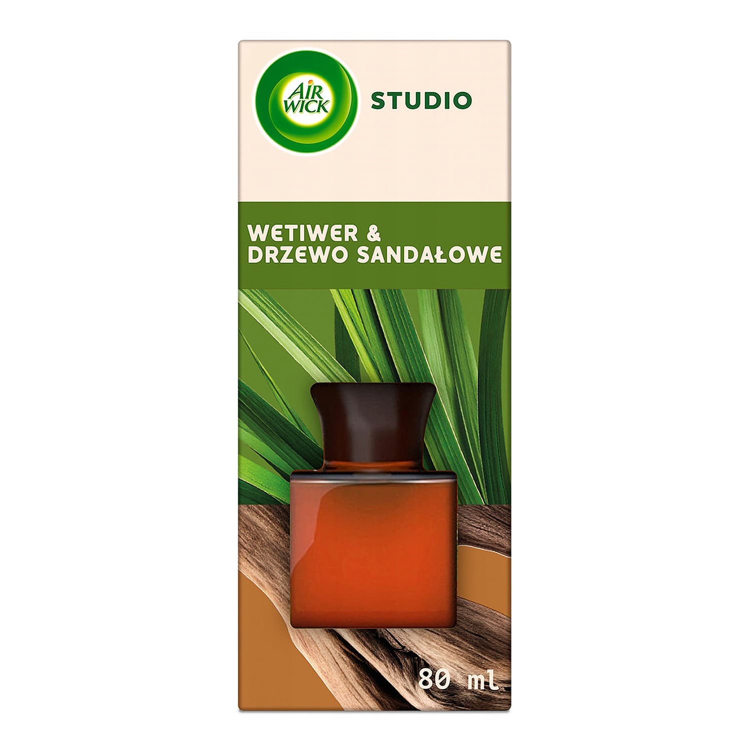 Studio patyczki zapachowe Wetiwer & Drzewo Sandałowe