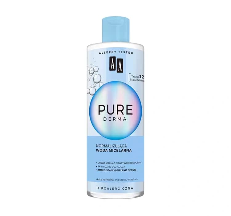 Pure Derma normalizująca woda micelarna