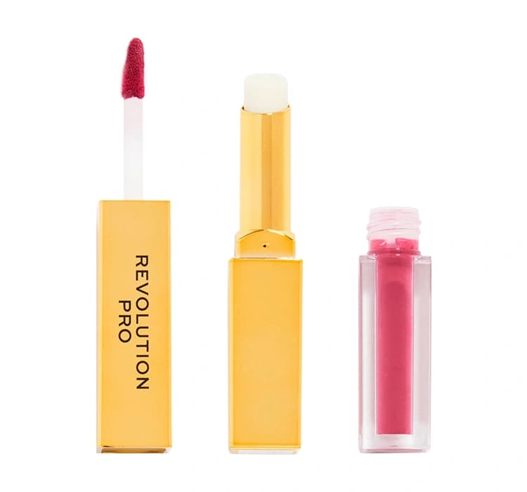 Revolution Pro Supreme Stay 24H Lip Duo pomadka do ust 2w1 Thirst +