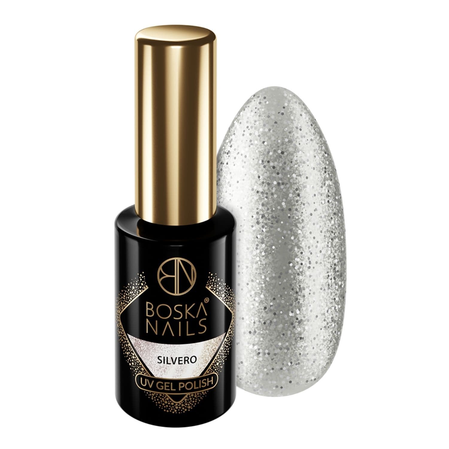 Cosmic Glow lakier hybrydowy do paznokci 491 Silvero