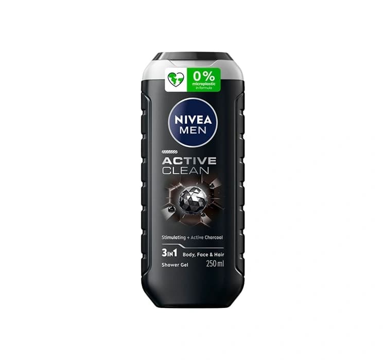 MEN Active Clean żel pod prysznic do twarzy ciała i włosów 3w1