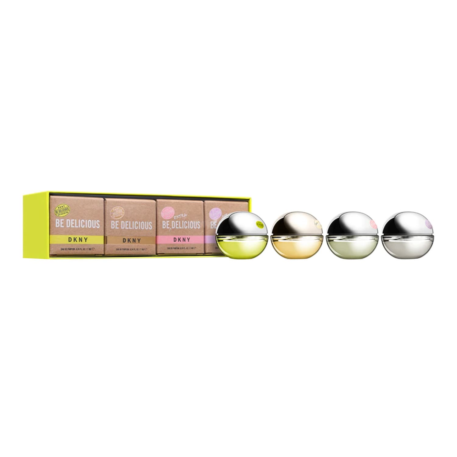 DKNY woda perfumowana Be Delicious + Be Extra Delicious + Golden Delicious + Be 100% Delicious