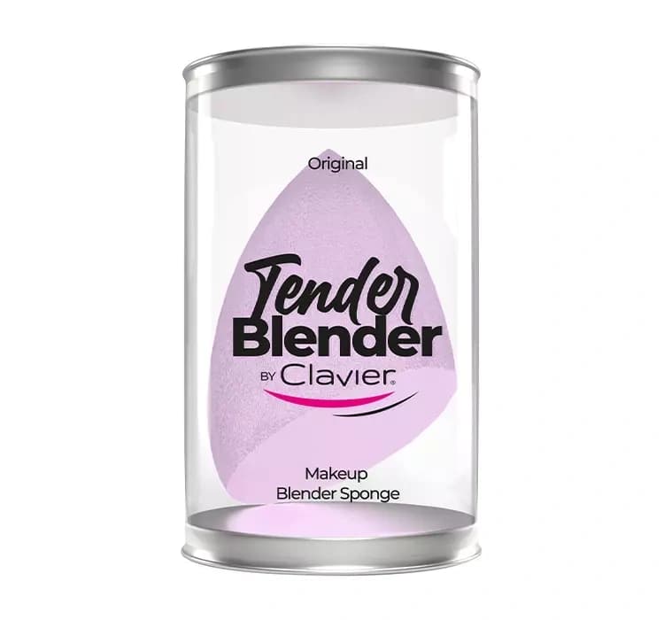Tender Blender super miękka gąbka do makijażu Łezka ścięta Fioletowa