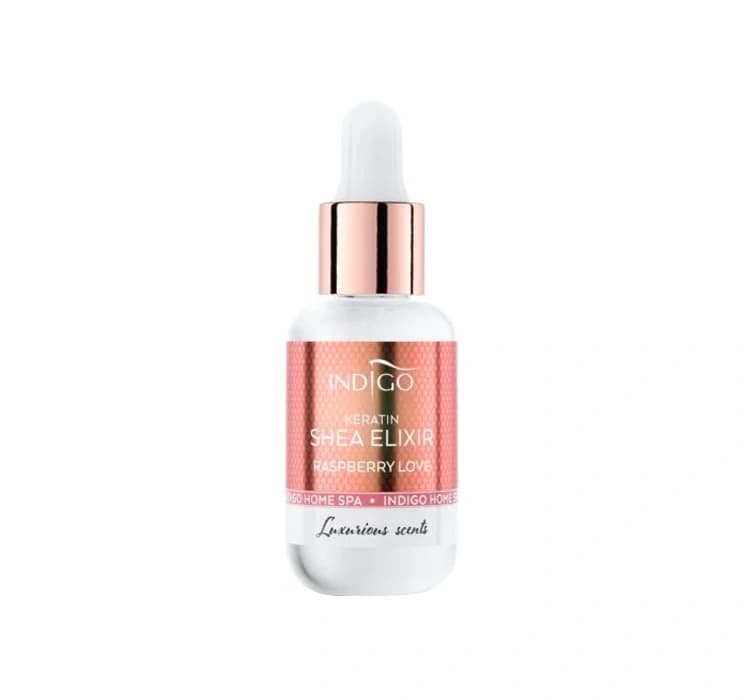 Keratin Shea Elixir oliwka do skórek i paznokci Raspberry Love