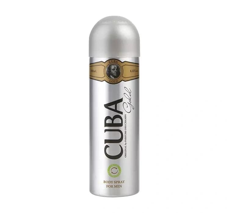 Gold dezodorant spray