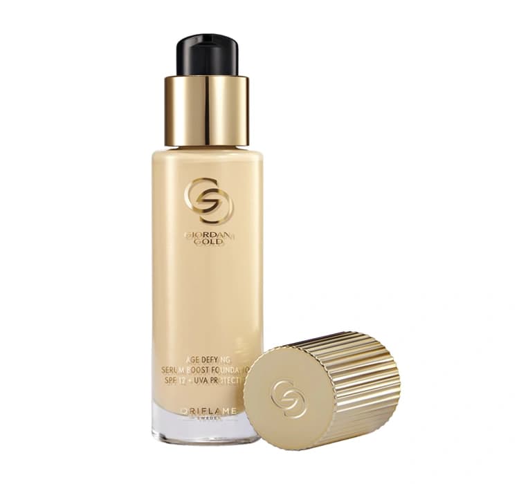 Giordani Gold Age Defying SPF12 podkład z serum Vanilla Neutral