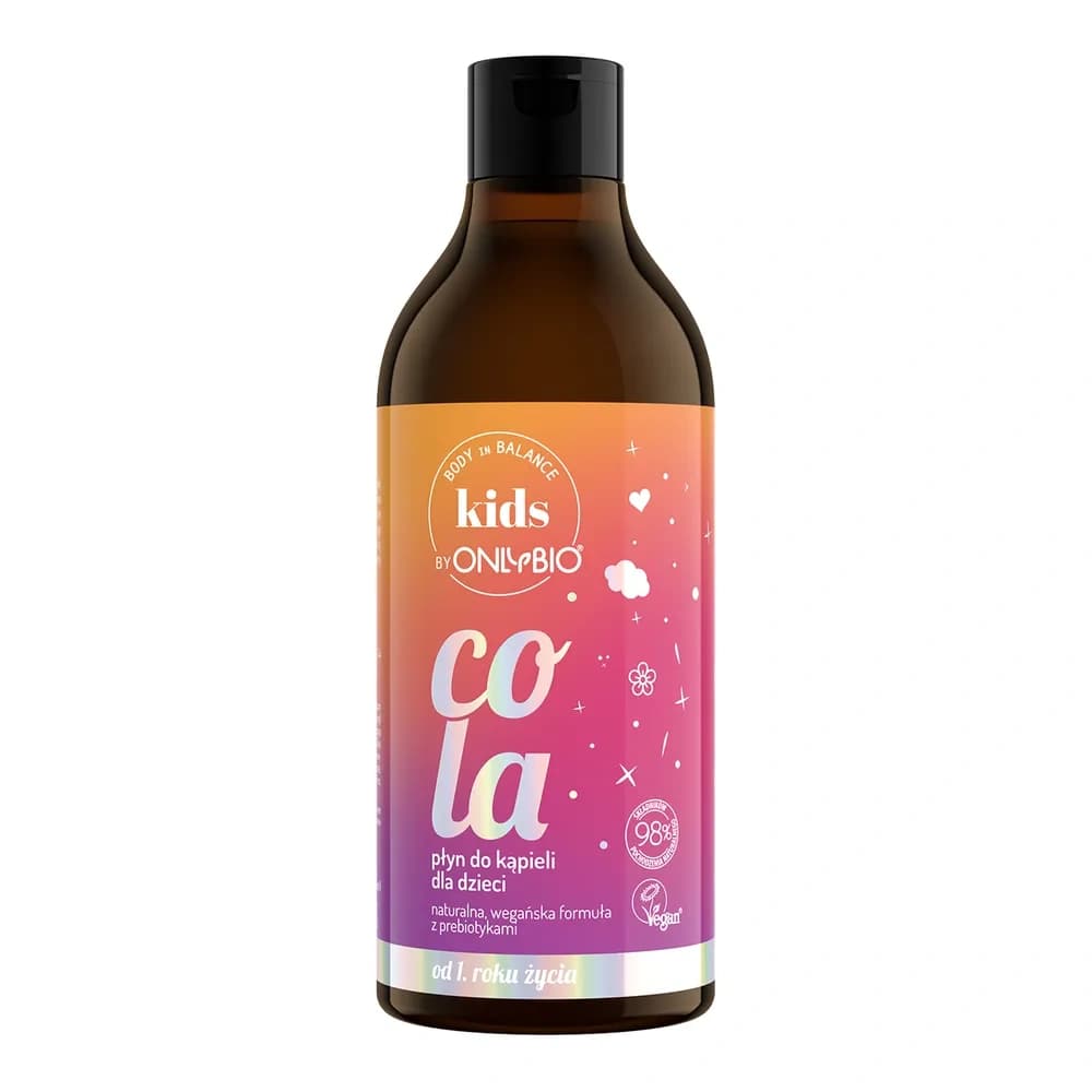 Body in Balance Kids płyn do kąpieli dla dzieci Cola