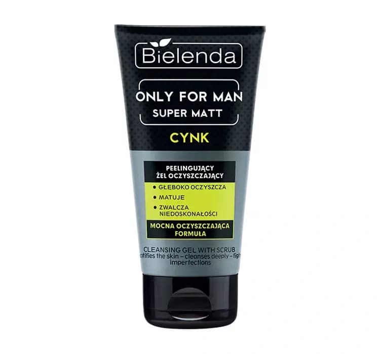 Only For Man Super Matt Cynk peelingujący żel oczyszczający