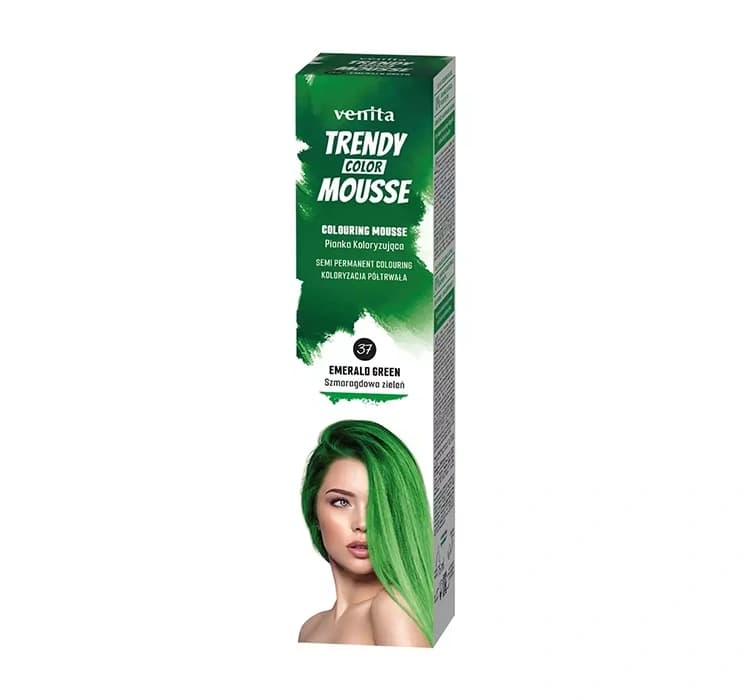 TRENDY COLOR MOUSSE PIANKA KOLORYZUJĄCA 37 EMERALD GREEN