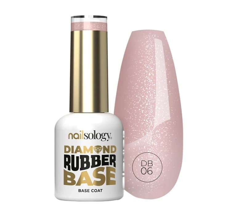 Nailsology Diamond Rubber Base baza hybrydowa DB06 Classy Lassie