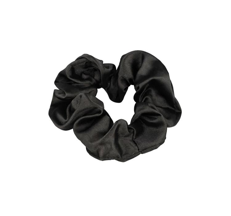 gumka do włosów scrunchie FA-5689 Czarna