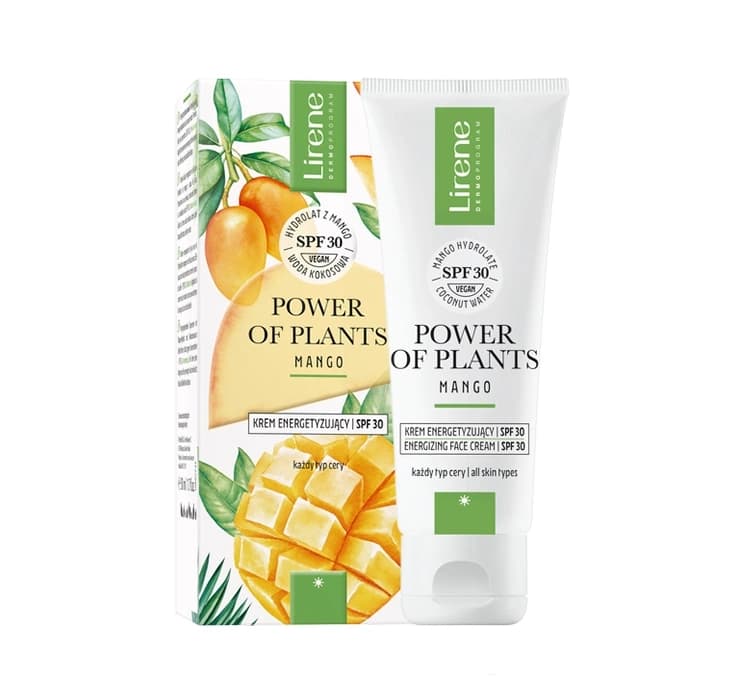 Power of Plants Mango krem energetyzujący SPF30