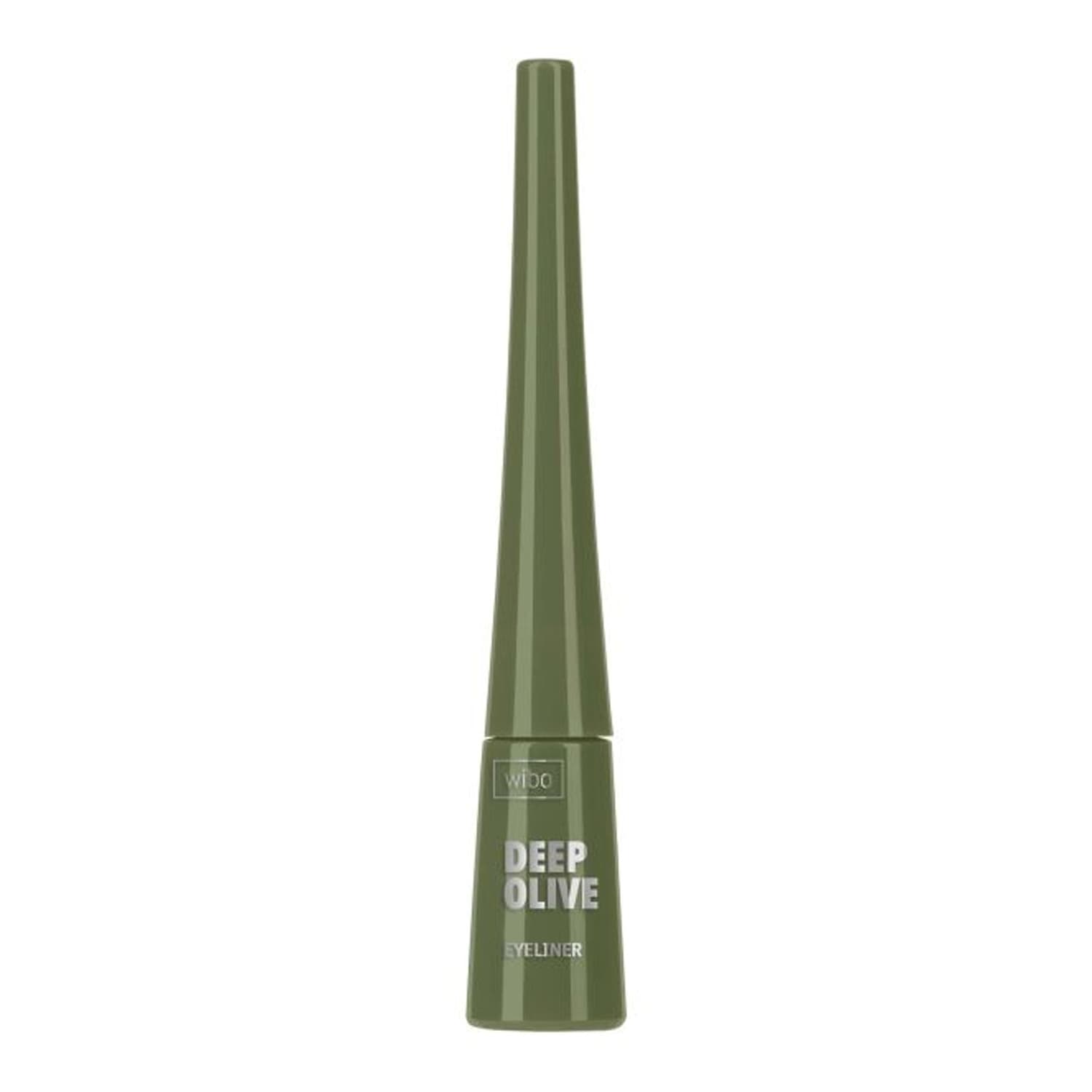 Deep Olive eyeliner w płynie z precyzyjnym pędzelkiem