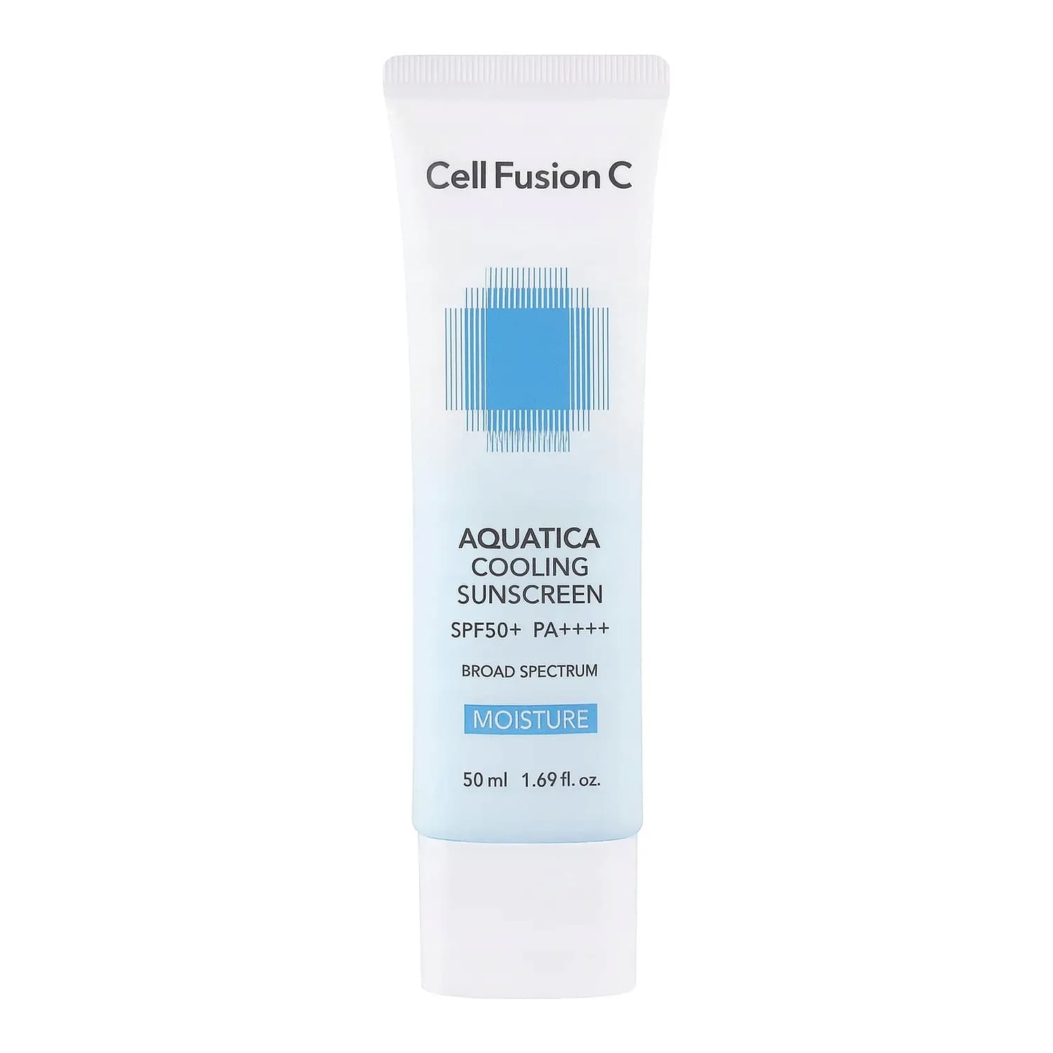 Aquatica SPF50+ PA++++ chłodząco-nawilżający krem przeciwsłoneczny
