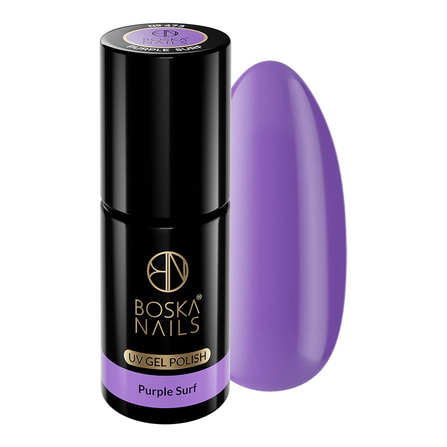 lakier hybrydowy do paznokci 473 Purple Surf