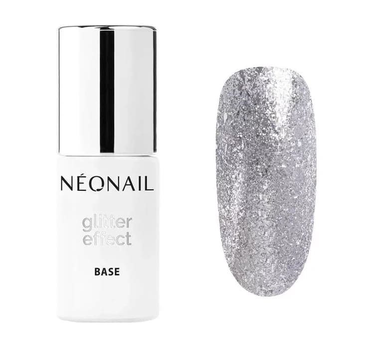 Glitter Effect baza hybrydowa 9880 Silver Twinkle