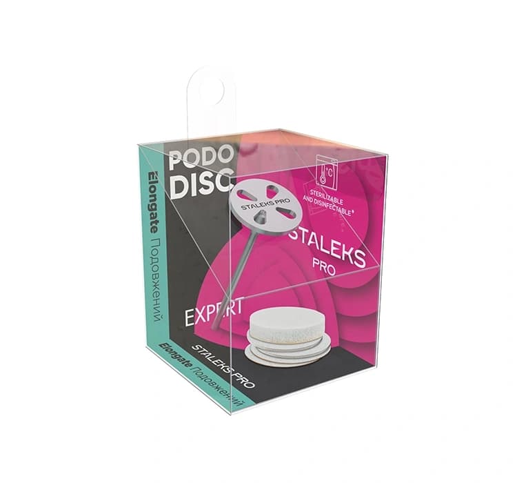 Pro Pododisc wydłużony dysk do pedicure + zestaw wymiennych nakładek S/15 mm 180 grit