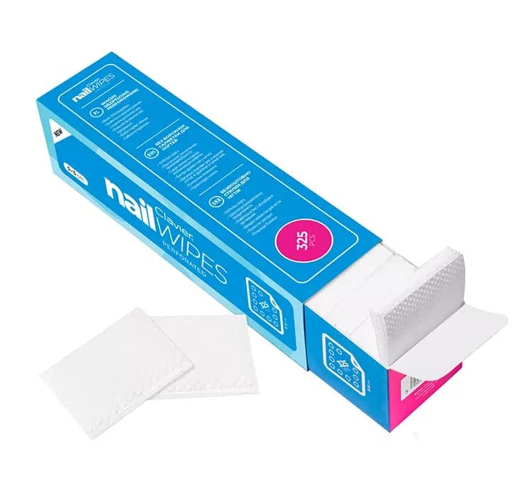 Nail Wipes perforowane waciki bezpyłowe
