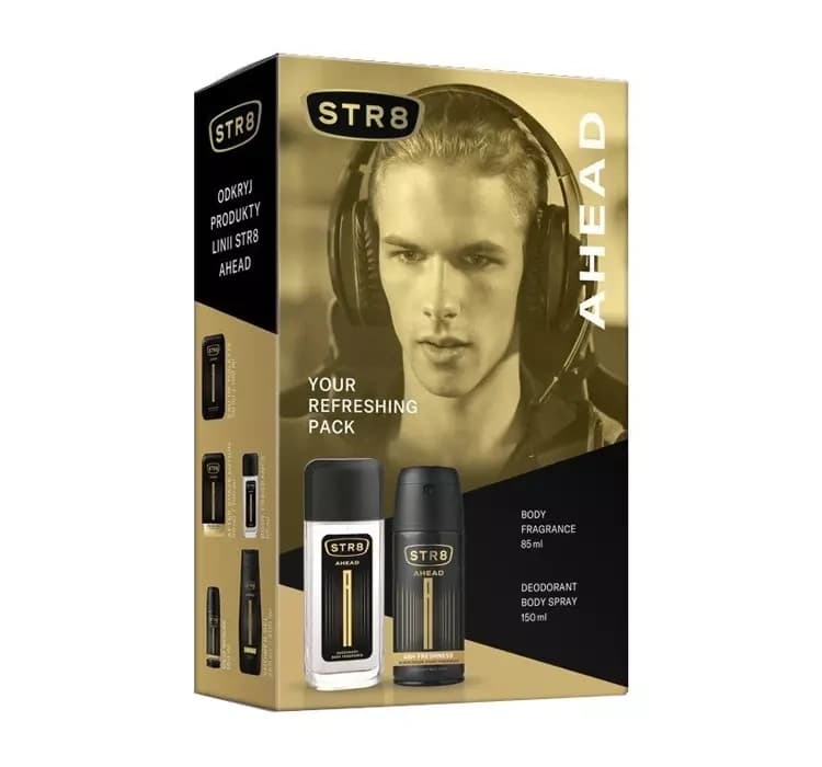 Ahead zapachowy spray z atomizerem + dezodorant spray